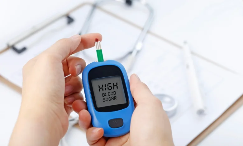 What is the relationship between diabetes and high blood pressure?